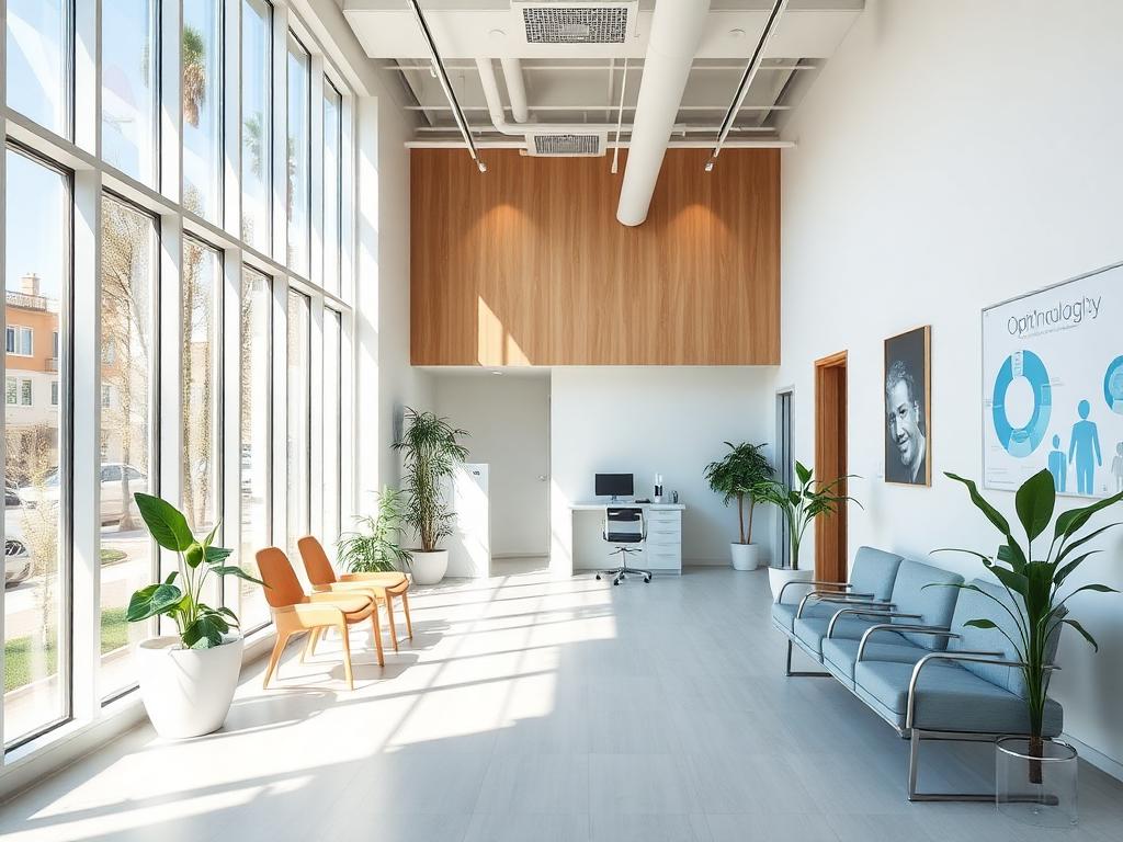 Interior da Clínica de Olhos Erechim